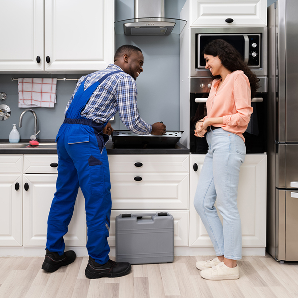 can you provide an estimate for cooktop repair before beginning any work in McDermott Ohio